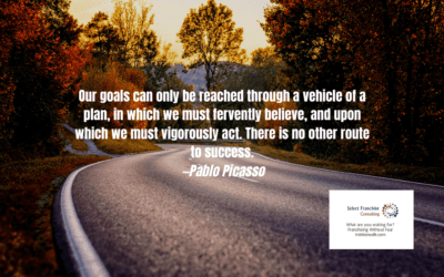 Pablo Picasso quote on goals